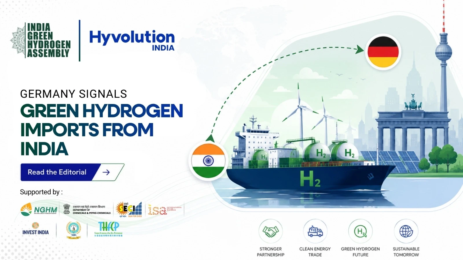 Germany Signals Green Hydrogen Imports From India