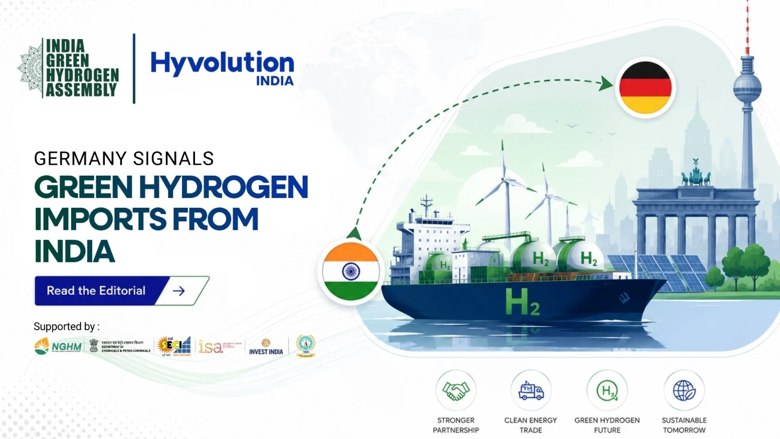 Germany Signals Green Hydrogen Imports From India