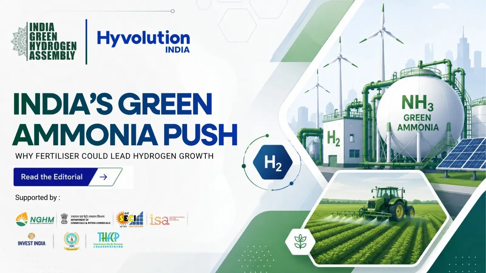 Green Ammonia Finds Its First Big Market in India’s Fertiliser Industry