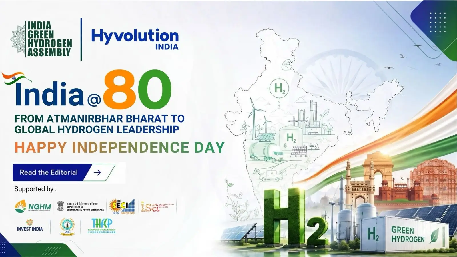 Green Hydrogen & Energy Independence - India Independence Day 2026