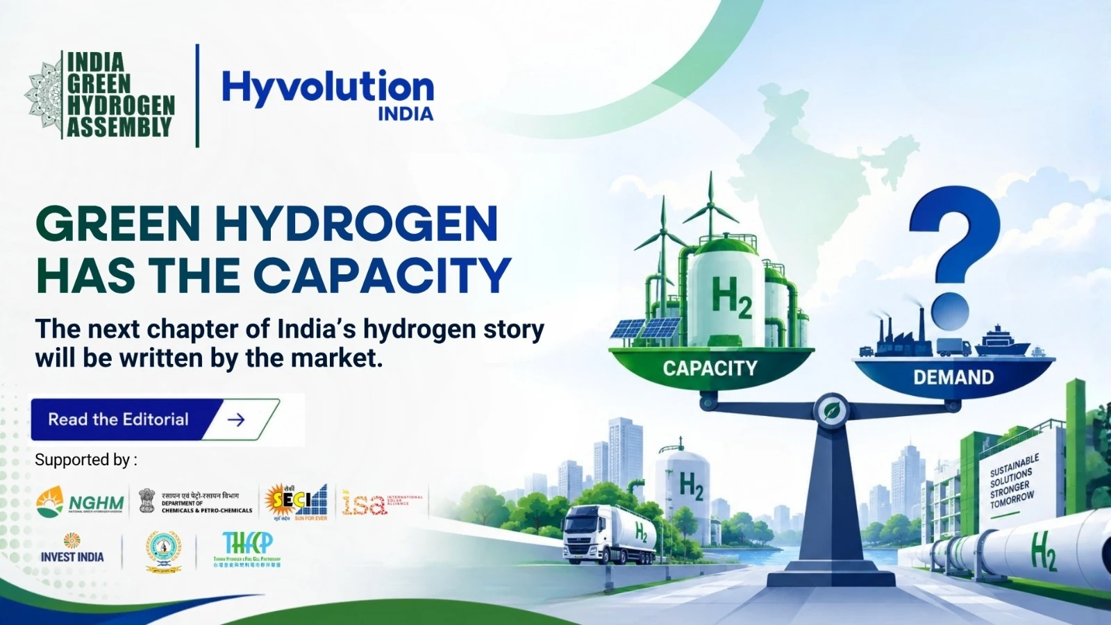 Green hydrogen has the capacity. Where is the demand?