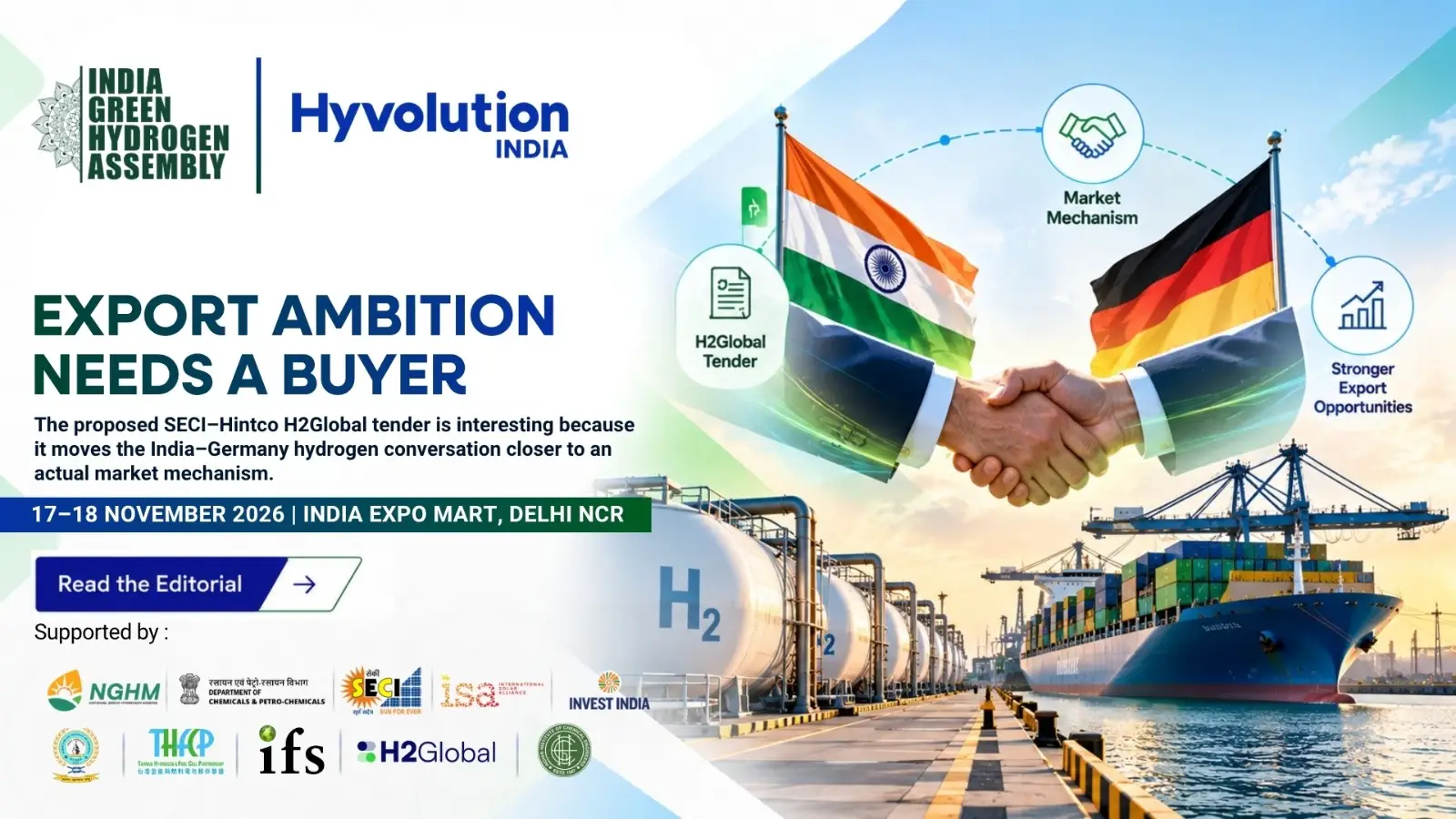 India and Germany Are Talking About a Hydrogen