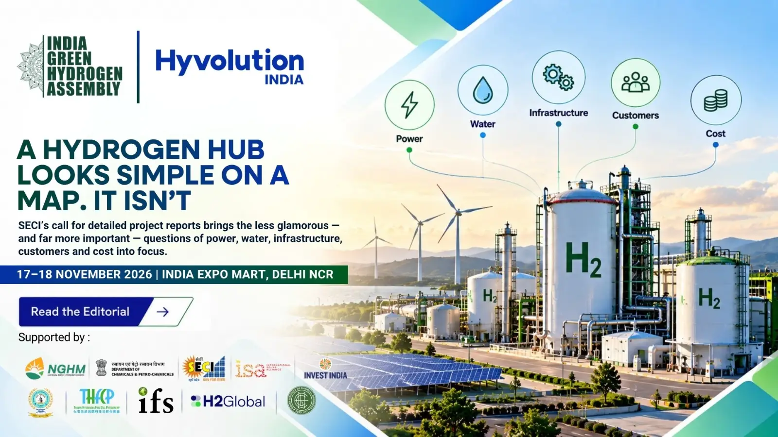 SECI Wants DPRs for Green Hydrogen Hubs